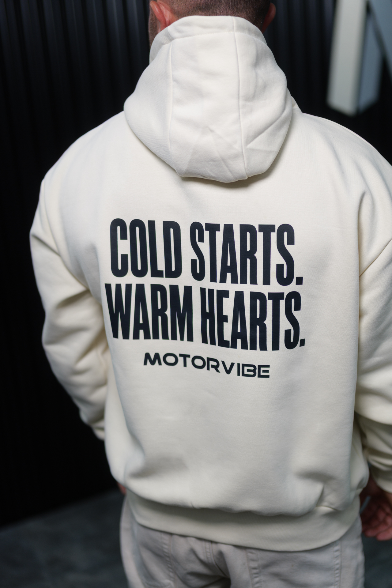 Cold Starts. Warm Hearts. — Motorvibe Supply Heavyweight Hoodie