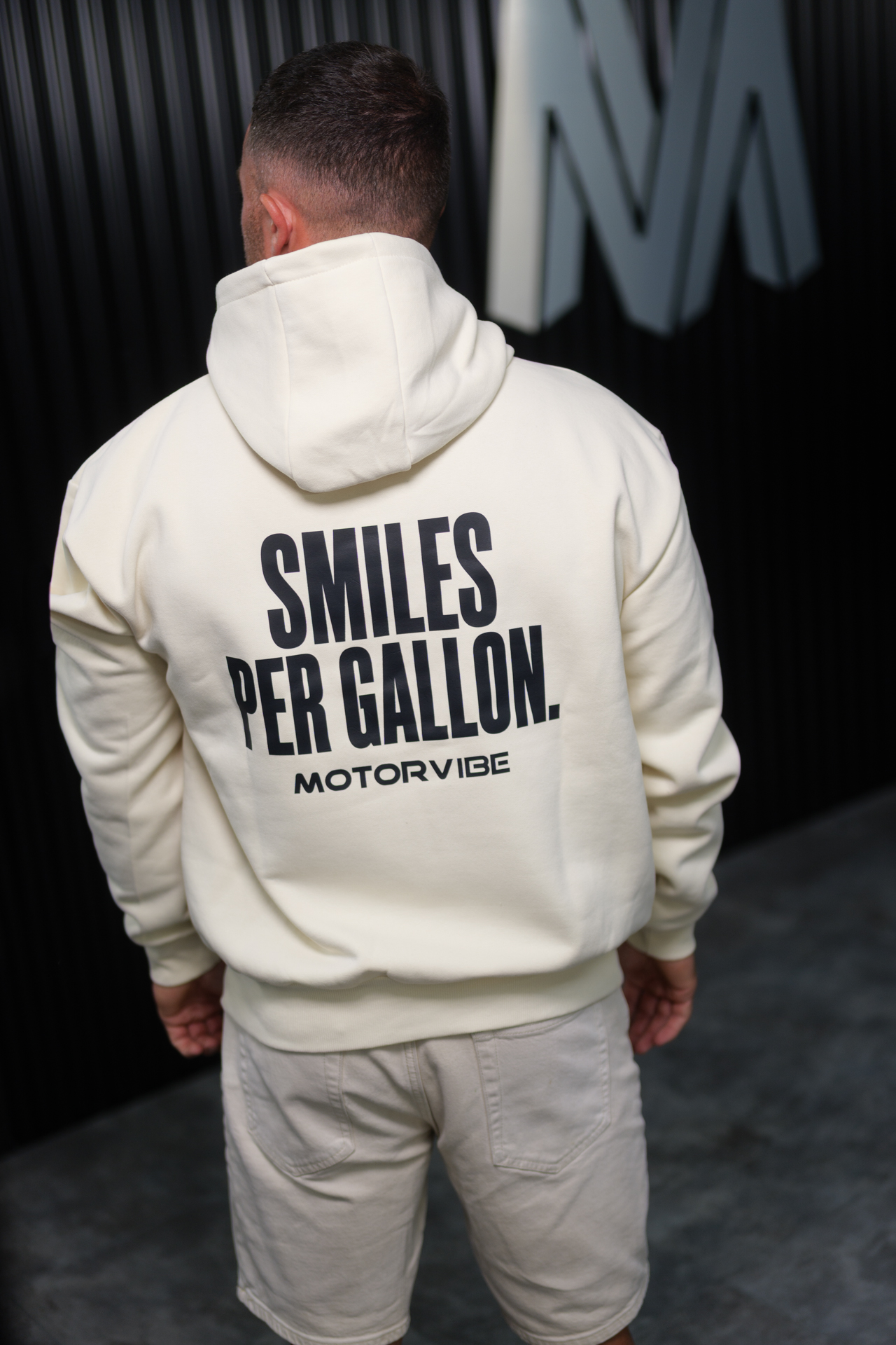 Smiles Per Gallon. — Motorvibe Supply Heavyweight Hoodie