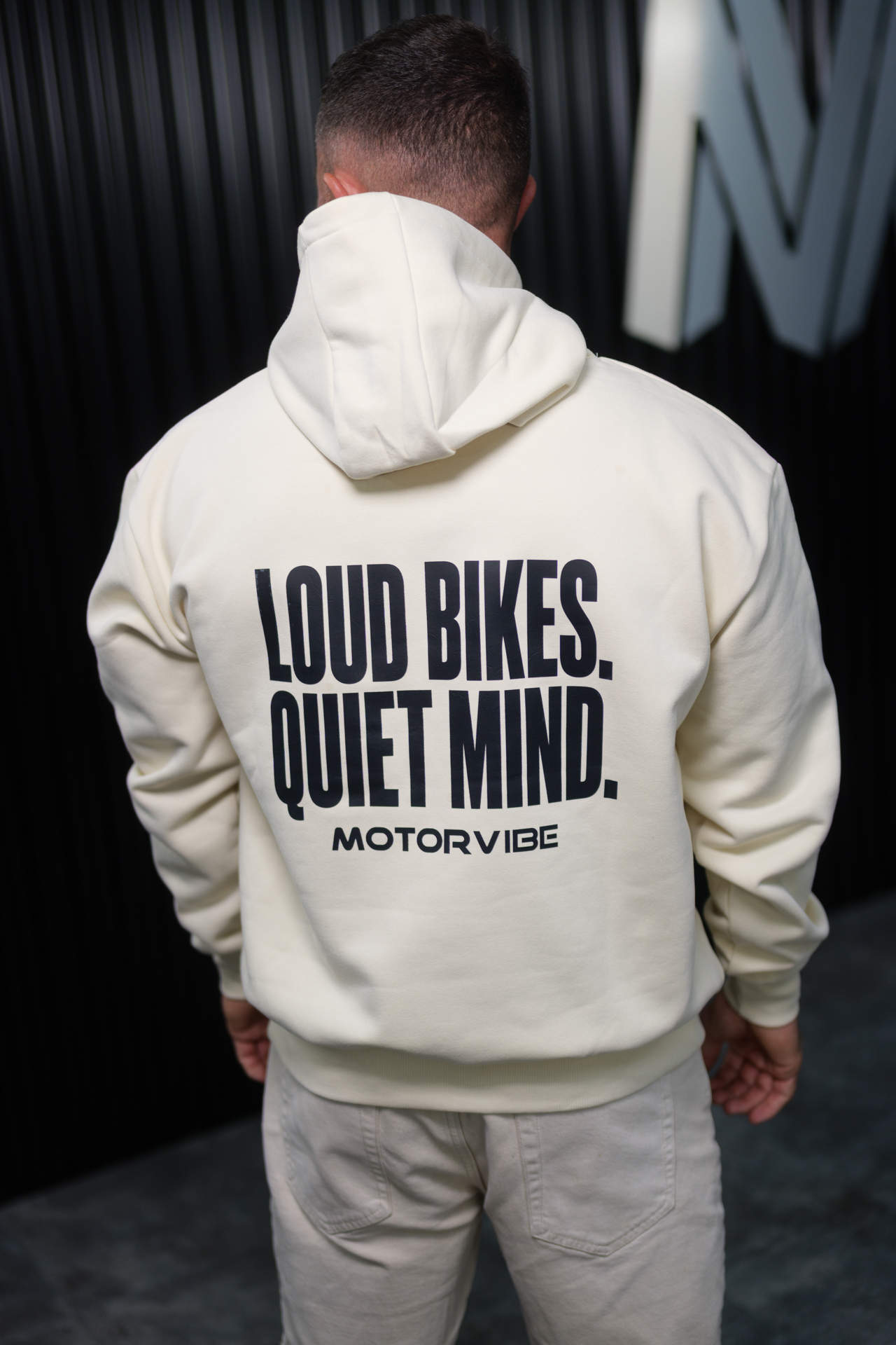 Loud Bikes. Quiet Mind. — Motorvibe Supply Heavyweight Hoodie