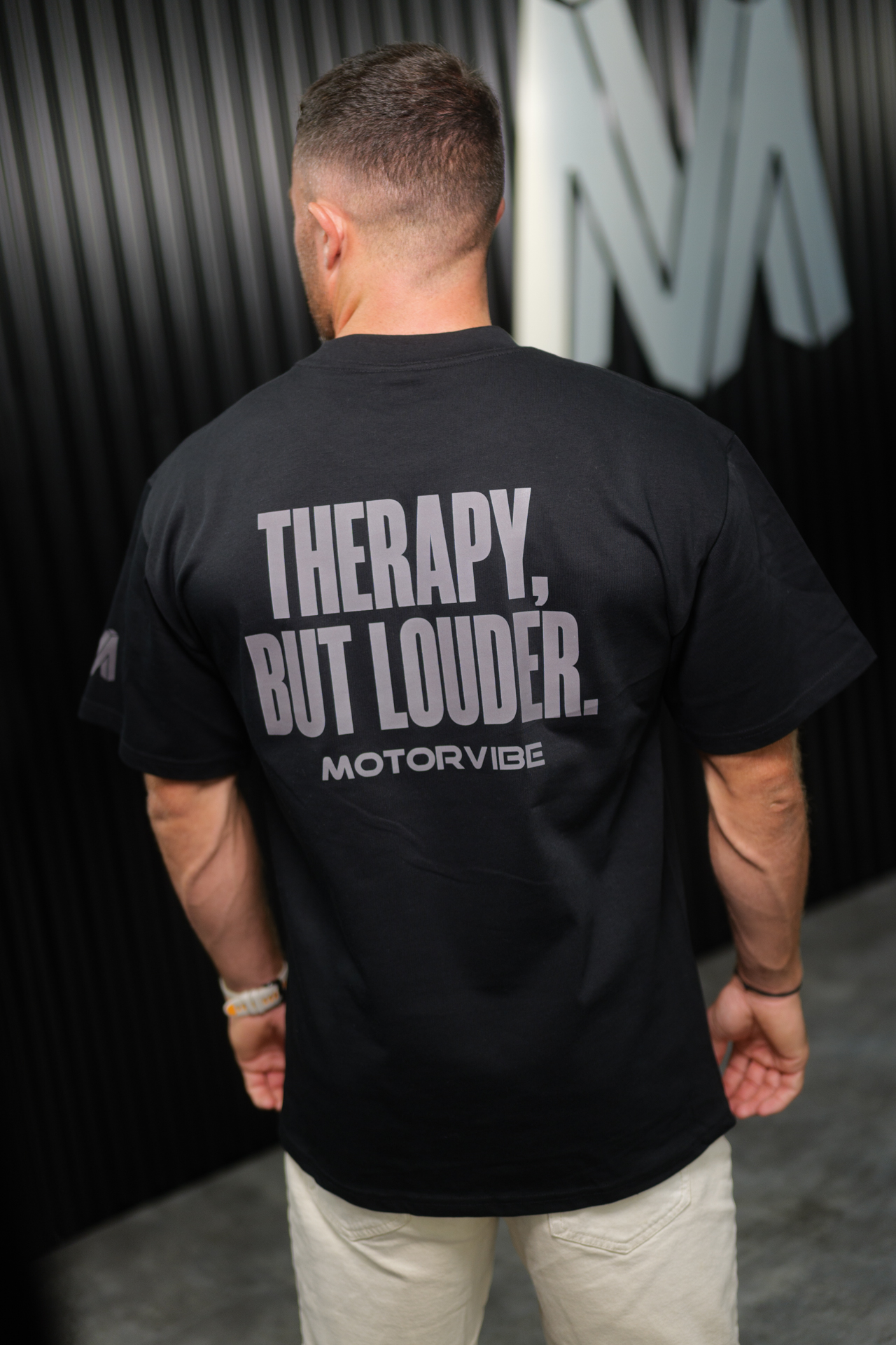 Therapy, But Louder. — Motorvibe Supply Oversized Tee
