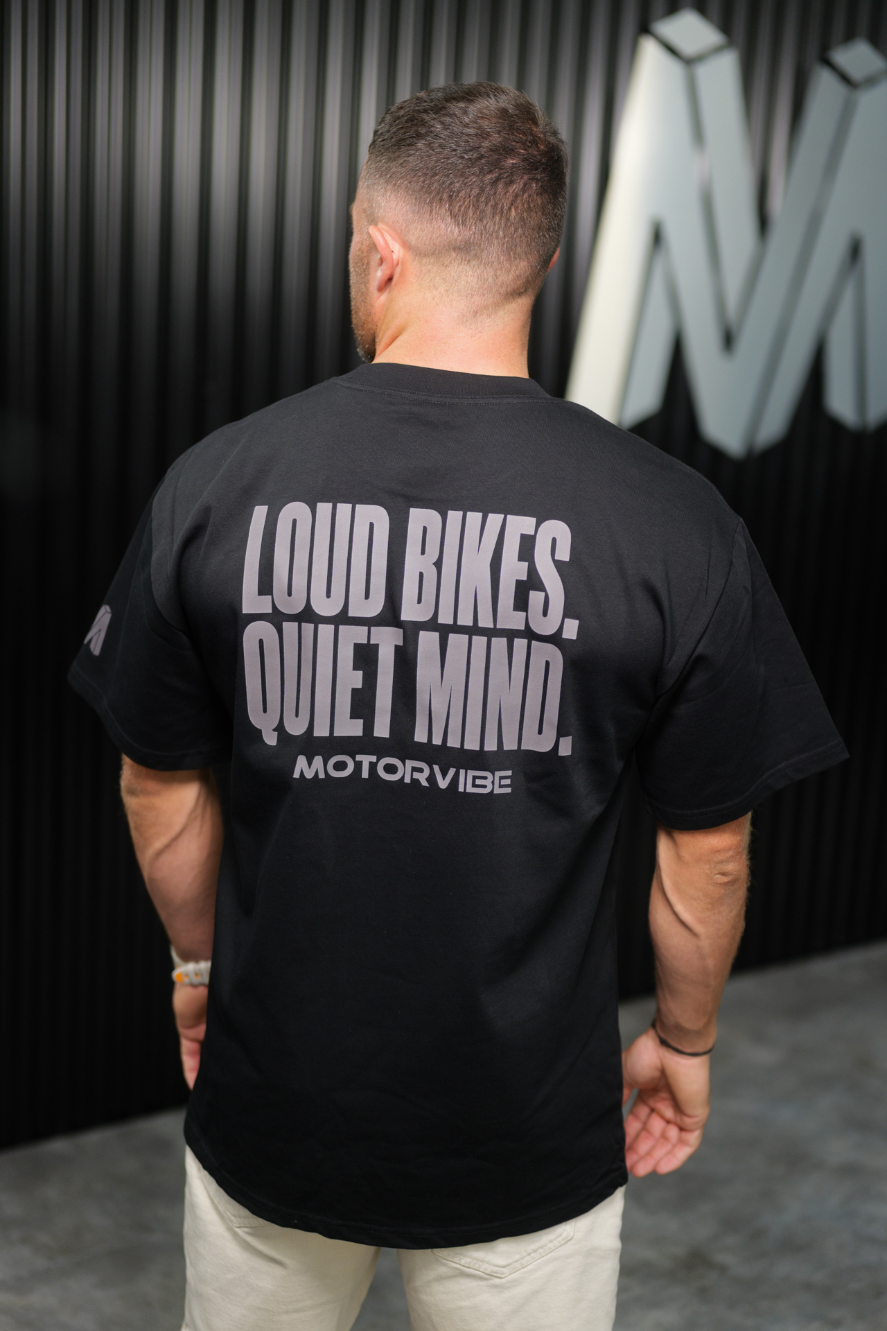 Loud Bikes. Quiet Mind. — Motorvibe Supply Oversized Tee